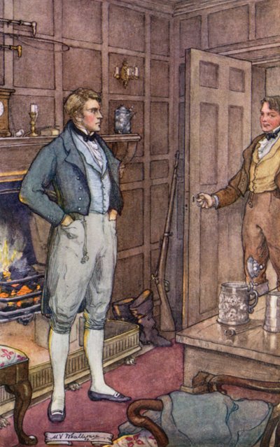 Ilustración para Silas Marner de Mary V. Wheelhouse